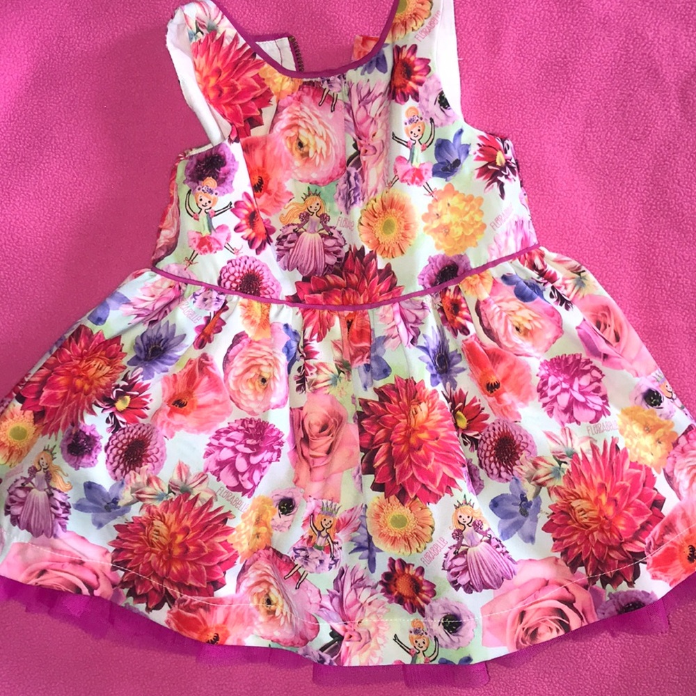 12 mos baby girl floral dress